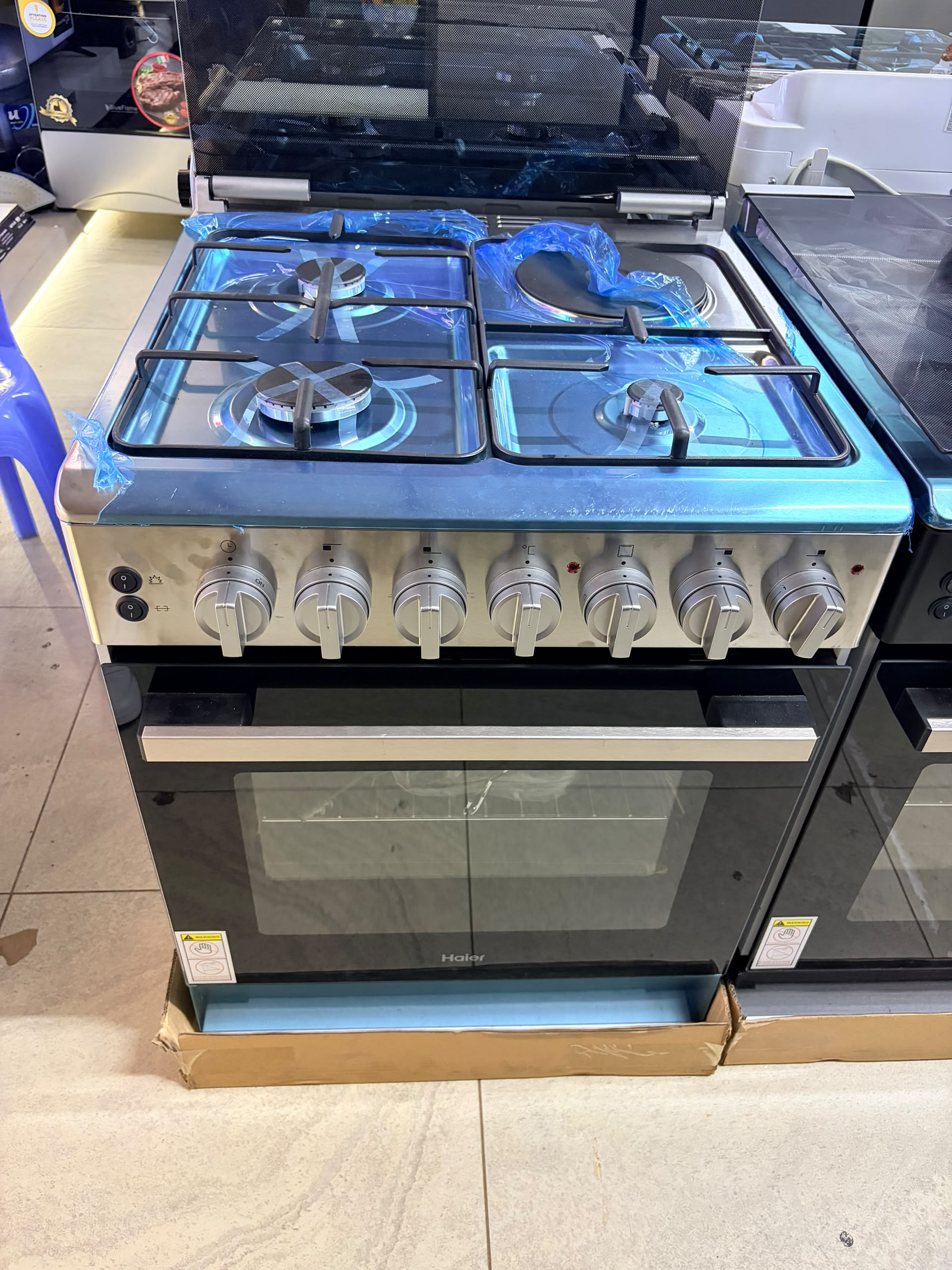 HAIER HRE6313CDRSS – 3+1 & Electric Oven 60CM